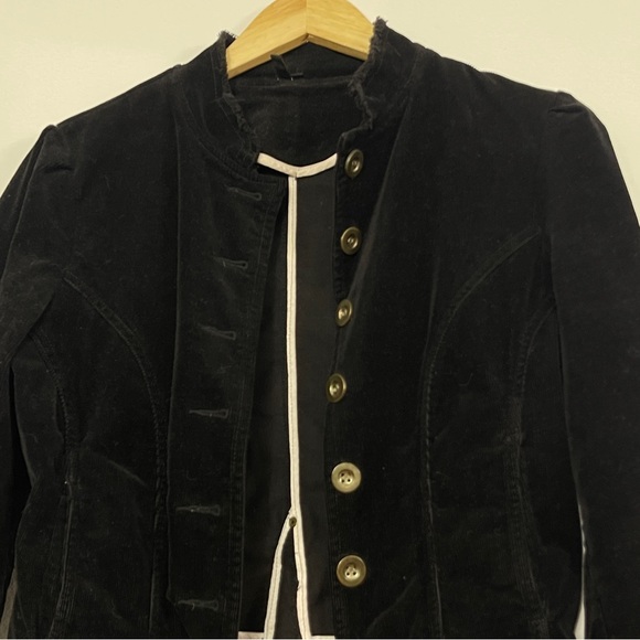 Black Corduroy Jacket- size S - Picture 3 of 14